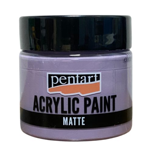 Pentart matt akrilfesték 50ml világos lila