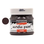 Pentart matt akrilfesték 50 ml földbarna