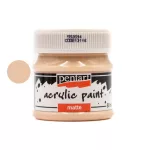 Pentart matt akrilfesték 50 ml púderszín