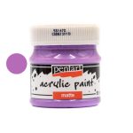 Pentart matt akrilfesték 50 ml ibolyalila