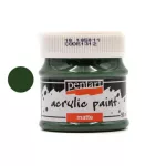 Pentart matt akrilfesték 50 ml fenyőzöld