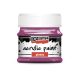 Pentart fényes akrilfesték 50ml mályva
