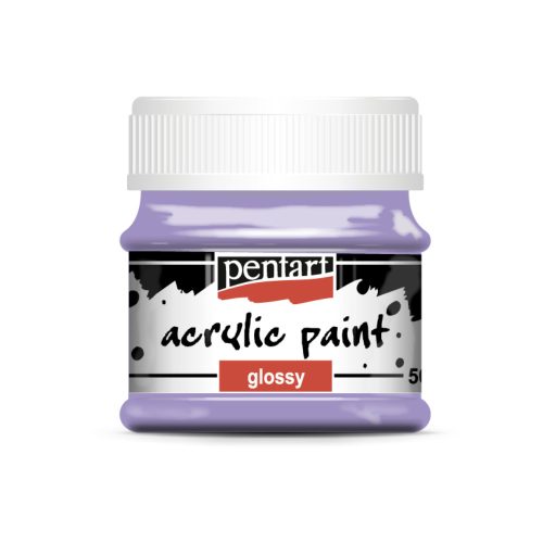 Pentart fényes akrilfesték 50ml ametiszt