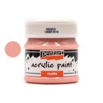Pentart matt akrilfesték 50 ml puncs