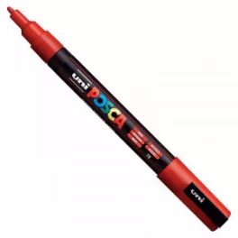 UNI POSCA PC-3M piros (0,9-1,3mm) 15