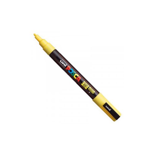 UNI POSCA PC-3M sárga No.2 (0,9-1,3mm) 2