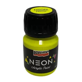 Pentart neon akrilfesték 30ml sárga