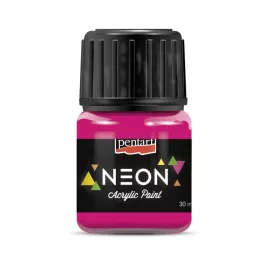 Pentart neon akrilfesték 30ml pink