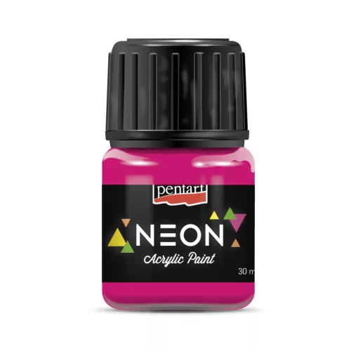 Pentart neon akrilfesték 30ml pink