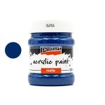 Pentart matt akrilfesték 230 ml sötétkék