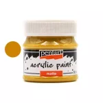 Pentart matt akrilfesték 50 ml okker