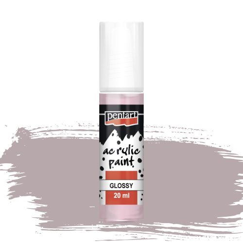 Pentart fényes akrilfesték 20ml rózsaszín
