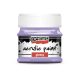 Pentart fényes akrilfesték 50ml világoslila