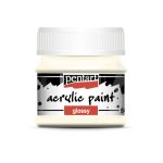 Pentart fényes akrilfesték 50ml elefántcsont