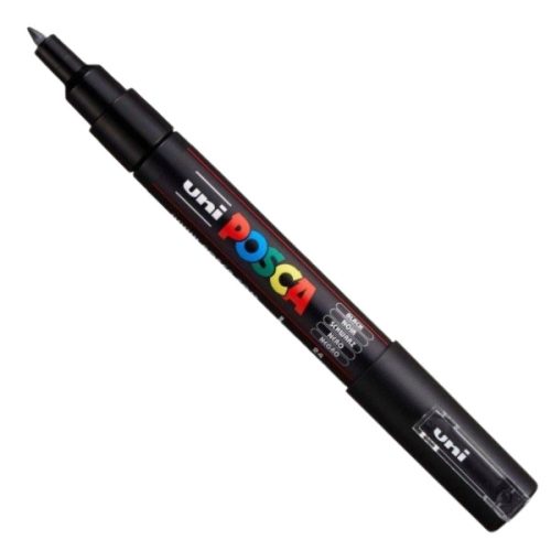 UNI POSCA PC-1M fekete (0,7-1mm)