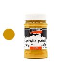 Pentart matt akrilfesték 100 ml okker 1191