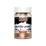 Pentart metál akrilfesték 100 ml antikarany