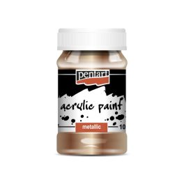 Pentart metál akrilfesték 100 ml antikarany