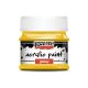 Pentart fényes akrilfesték 50ml napsárga