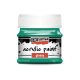 Pentart fényes akrilfesték 50ml türkiz
