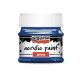 Pentart fényes akrilfesték 50ml sötétkék