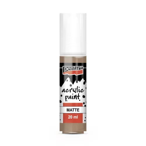 Pentart matt akrilfesték 20 ml sötét homok