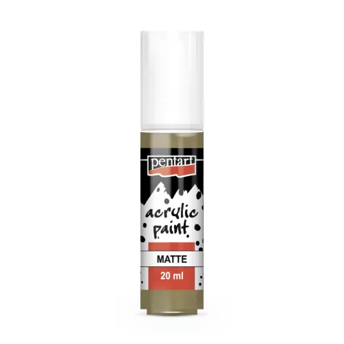 Pentart matt akrilfesték 20 ml sólyombarna