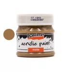 Pentart matt akrilfesték 50 ml sólyombarna