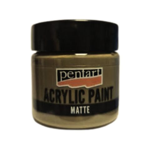 Pentart matt akrilfesték 50 ml iszapszürke