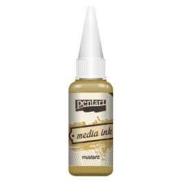 Média tinta 20 ml mustár