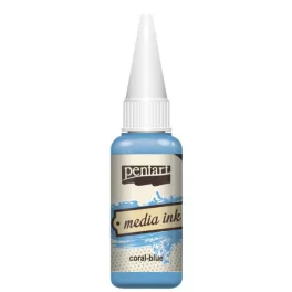 Média tinta 20 ml korallkék