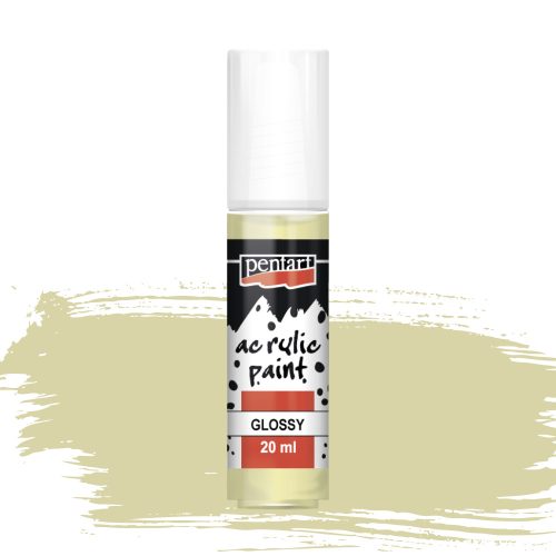 Pentart fényes akrilfesték 20ml vaj