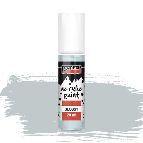Pentart fényes akrilfesték 20ml jégkék
