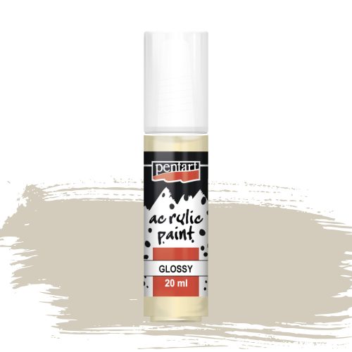 Pentart fényes akrilfesték 20ml bézs