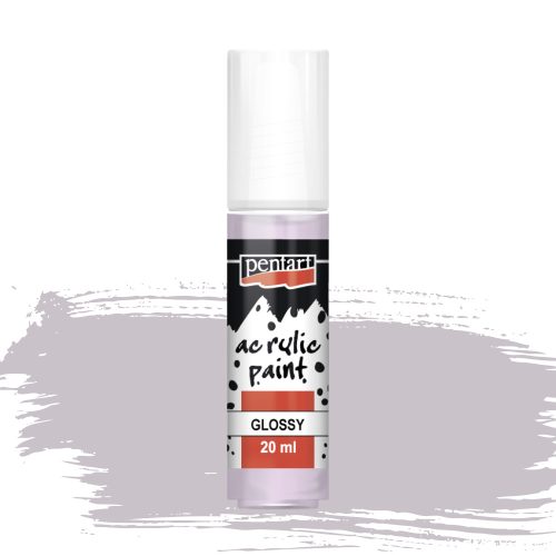 Pentart fényes akrilfesték 20ml pasztelibolya