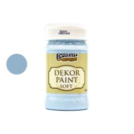 Pentart dekorfesték lágy 100 ml jégkék
