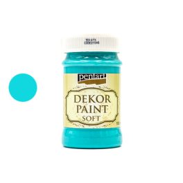 Pentart dekorfesték lágy 100 ml türkizkék