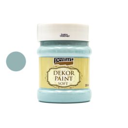 Pentart dekorfesték lágy 230 ml country-kék
