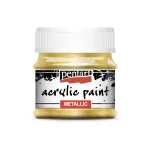 Pentart metál akrilfesték 50 ml arany