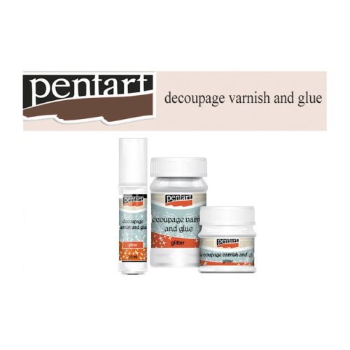 Glitteres dekupázs ragasztólakk 100 ml