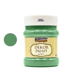 Pentart dekorfesték lágy 230 ml kekizöld