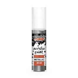 Pentart metál akrilfesték 20 ml grafit