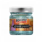 Pentart  csillámos üvegfesték 30 ml zöld 