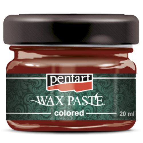 Pentart viaszpaszta piros 20 ml