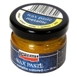 Pentart viaszpaszta 20 ml metálsárga