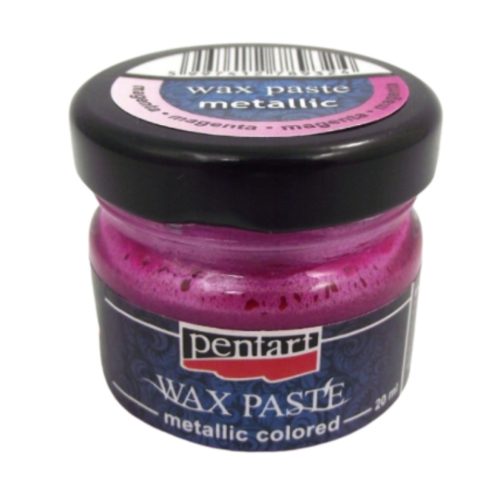 Pentart viaszpaszta 20 ml metálmagenta