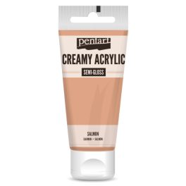 Pentart krémes akrilfesték selyemfényű 60ml, lazac