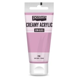 Pentart krémes akrilfesték selyemfényű 60ml, pink