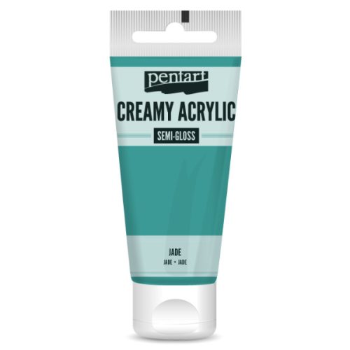 Pentart krémes akrilfesték selyemfényű 60ml, jáde