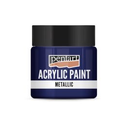 Pentart metál akrilfesték 50 ml kobaltkék